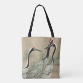 Japanese woodblock-print Cranes - Kamisaka Sekka Tasche (Rückseite)