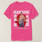JAPANESE WRESTLING SUMO HAKUHO SHO T-Shirt (Design vorne)