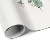 JAPANESISCHE BLUME-Umschlagpapier Geschenkpapier (Rolleneckpunkt)