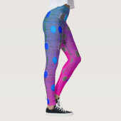 JAPANESISCHE DESIGN DOT PINK Leggings (Rechts)