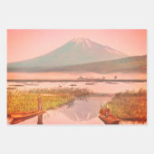 JAPANESISCHES BERGDRUCKEN-Set Geschenkpapier Set (Vorderseite 2)