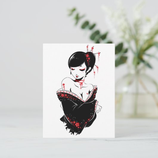 _japanesque postkarte (Stehend Vorderseite)