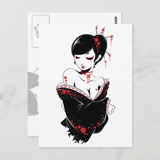 _japanesque postkarte (Vorne/Hinten)