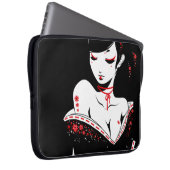 _japanesque_red laptopschutzhülle (Vorne Rechts)