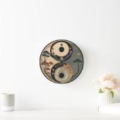 Japanisch 8 runde wanduhr (Zuhause)