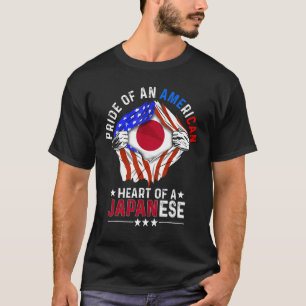 Japanisch Amerikanisch Amerika Stolz Ausland Ja T-Shirt