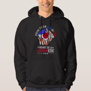 Japanisch Amerikanisch Amerika Stolz Fremdes Land Hoodie