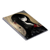 Japanisch Anime Queen Notizblock (Rechte Seite)