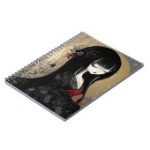 Japanisch Anime Queen Notizblock (Linke Seite)