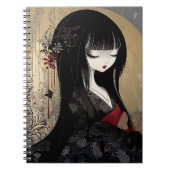 Japanisch Anime Queen Notizblock (Vorderseite)