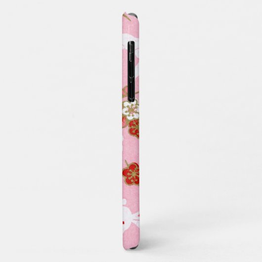 Japanisch Art Pink Sakuras & Rabbits iPhone 11 Fal Case-Mate iPhone Hülle (Hinten/Links)