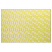 Japanisch Asanoha oder Star Pattern, gelb und weiß Stoff (Yard (91,4 cm))