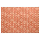 Japanisch Asanoha oder Star Pattern, Korallenorang Stoff (Fat Quarter (45,7 x 55,9 cm))