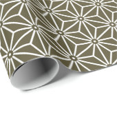 Japanisch Asanoha Yukata Jinbei matsube Geschenkpapier (Rolleneckpunkt)