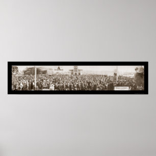 Japanisch auf dem Foto der Ausstellung in San Fran Poster