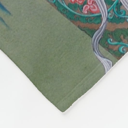 Japanisch Avalokiteshvara Fleece Blanket (Ecke)