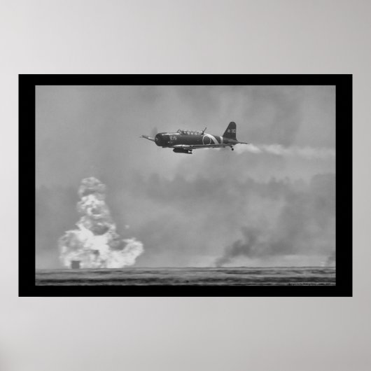 Japanisch B5N Kate Torpedo Bomber Poster (Vorne)