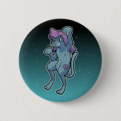 Japanisch Bakeneko Yokai Cat Button (Vorderseite)