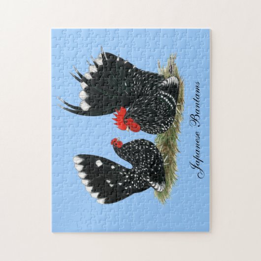 Japanisch Bantams Mottling Puzzle (Vertikal)