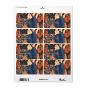 Japanisch Beauty ist farbenfroh (Vorne)