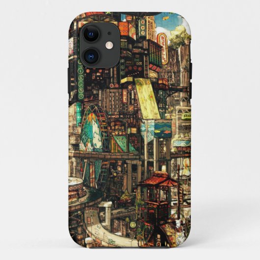 Japanisch-beeinflußter Fall Case-Mate iPhone Hülle (Rückseite)