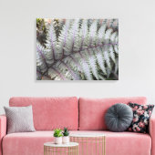 Japanisch bemalt Fern Floral Leinwanddruck (Insitu (Wohnzimmer))