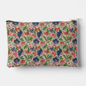 Japanisch Blau und Rote Berries Zubehörtasche (Rückseite)