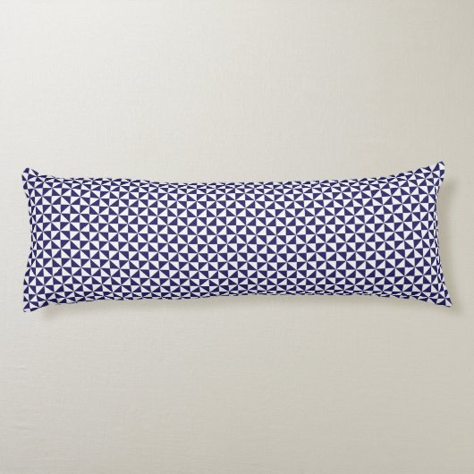 Japanisch Blue Body Pillow Seitenschläferkissen (Rückseite)