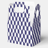 Japanisch Blue Favor Box Geschenkschachtel (Geöffnet)