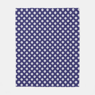 Japanisch Blue Fleece Blanket