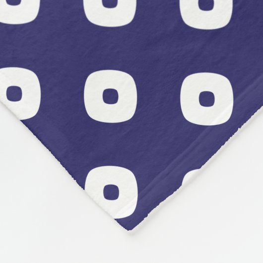 Japanisch Blue Fleece Blanket (Ecke)