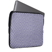 Japanisch Blue Laptop Sleeve (Vorne Rechts)