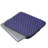Japanisch Blue Laptop Sleeve (Vorne Knopf)