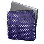 Japanisch Blue Laptop Sleeve (Vorderseite Links)