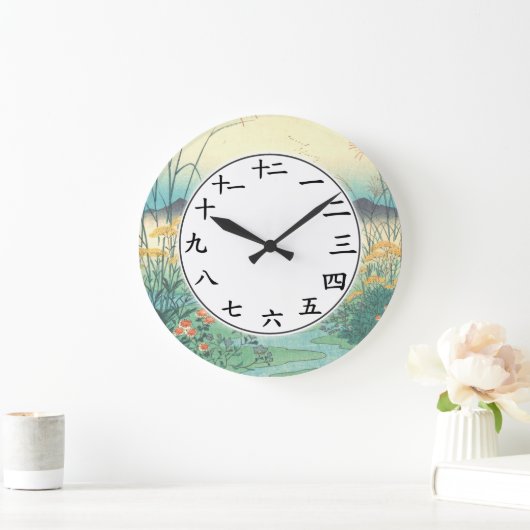 Japanisch-Blumennummern Uhren Japan Blume Art (Zuhause)