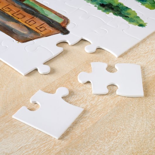 Japanisch Bonsai Sunshine Puzzle (Seite)