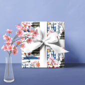 Japanisch Botanisch Seidenpapier