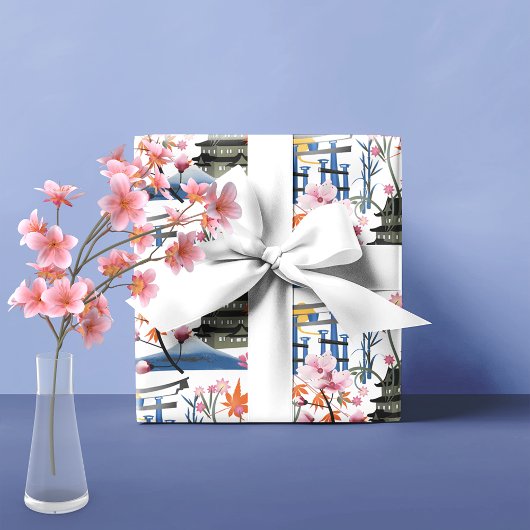 Japanisch Botanisch Seidenpapier