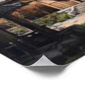 Japanisch Buddhist Temple Art Print Poster (Ecke)