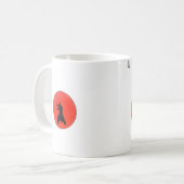 Japanisch Bushido Kaffeetasse (Vorderseite Links)