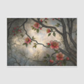 Japanisch Cherry Blossom asiatische Stil Decoupage Seidenpapier (Vorderseite)