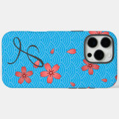 Japanisch Cherry Blossom Floral Case-Mate iPhone Hülle (Rückseite (Horizontal))