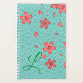 Japanisch Cherry Blossom Floral Planer (Vorderseite)