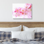 Japanisch Cherry Blossom Leinwanddruck (Insitu (Schlafzimmer))