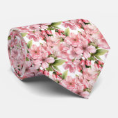 Japanisch Cherry Blossom Neck TIe Krawatte (Gerollt)