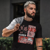 Japanisch Cherry Blossom Picnic T-Shirt