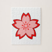 Japanisch Cherry Blossom Puzzle (Vertikal)