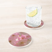 Japanisch Cherry Blossom Sandstein Untersetzer (Seite)