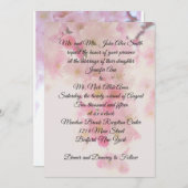 Japanisch Cherry Blossom Wedding Einladung (Vorne/Hinten)