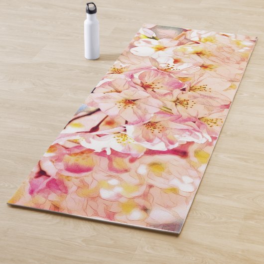 Japanisch Cherry Blossom Yogamatte (Beispiel)